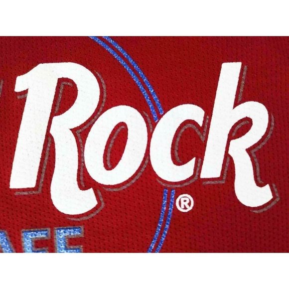 Hard Rock Cafe Colorado Hockey Jersey Vintage XL Made in USA Authentic Licensed - Picture 6 of 10